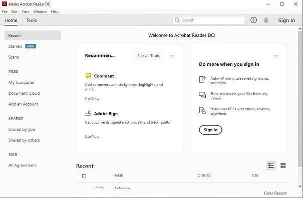 Adobe Acrobat Reader DC 2025.001 - Download for PC Free