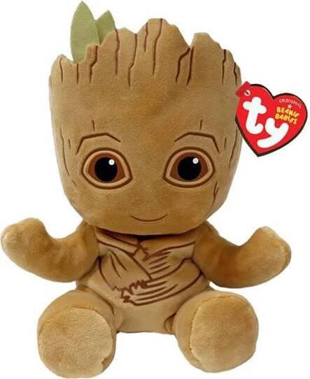 Ty 44003 - Marvel Groot - Plüschfigur Soft - 15 cm