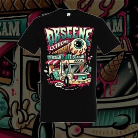 OBSCENE EXTREME merchandise 2023 - I Scream You Scream - Kids Black T-Shirt