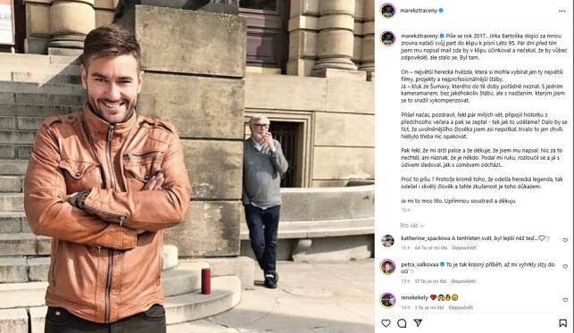 Slavní oplakávají Jiřího Bartošku (†78): Dojemné vzpomínky Ztraceného a Holubové, Kotkovo cigárko i Hámova...