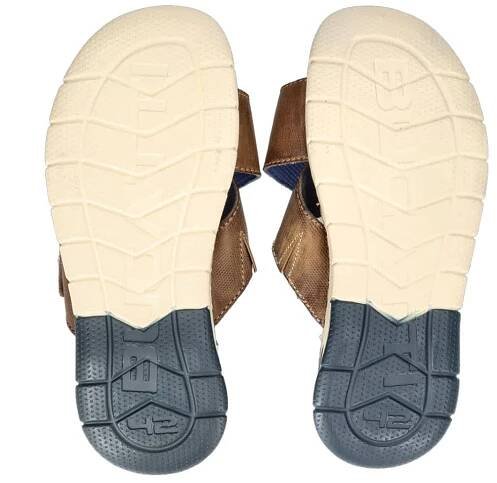 Bugatti men's leather slippers - brown - 311-A3282-3500-6300 | Robelshoes.eu