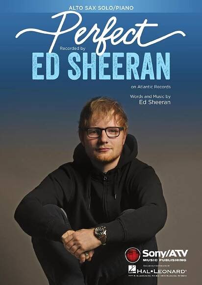 Ed Sheeran: Perfect (noty na klarinet, klavír)