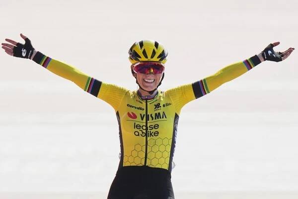 Francúzska cyklistka Pauline Ferrand-Prévotová sa stala víťazkou Paríž -  Roubaix 2025.