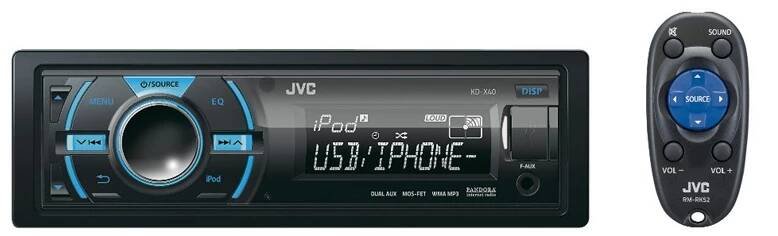 Autorádio JVC KD-X40 1628 Kč