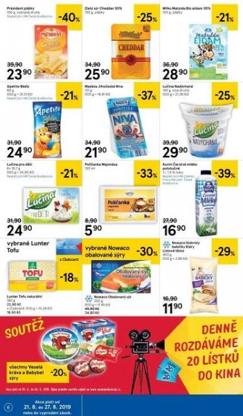 Označte produkt do nákupního košíku