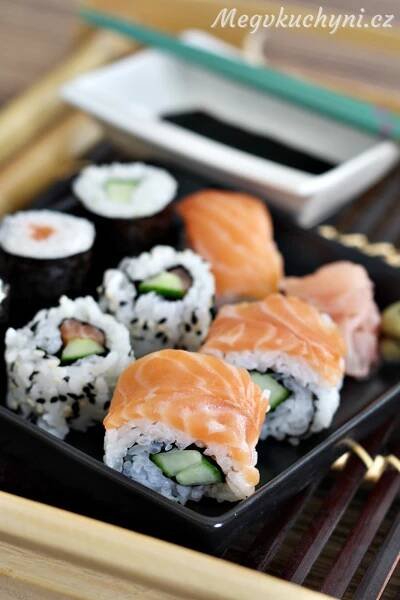 Domácí sushi krok za krokem
