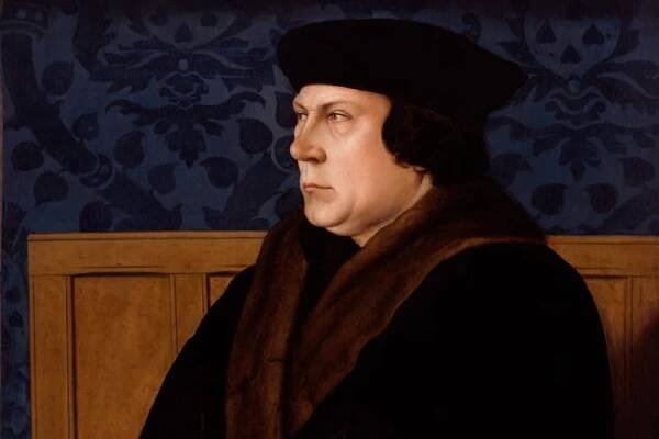 Thomas Cromwell, Earl of Essex, after Hans Holbein the Younger, early 17th century, based on a work of 1532-1533 - NPG 1727 - © National Portrait Gallery, London