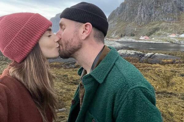 Lily Collins Kisses Husband Charlie McDowell in Photos of Her 'Magical' Scandinavian Honeymoon