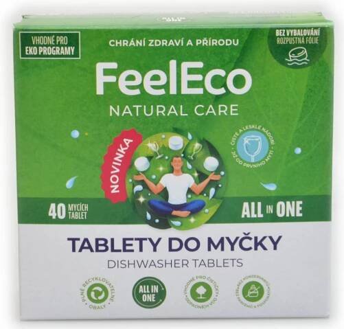 FeelEco Tablety do myčky All in One 40 ks