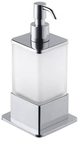 Dávkovač tekutého mýdla SQUARE, 200 ml, volně stojící