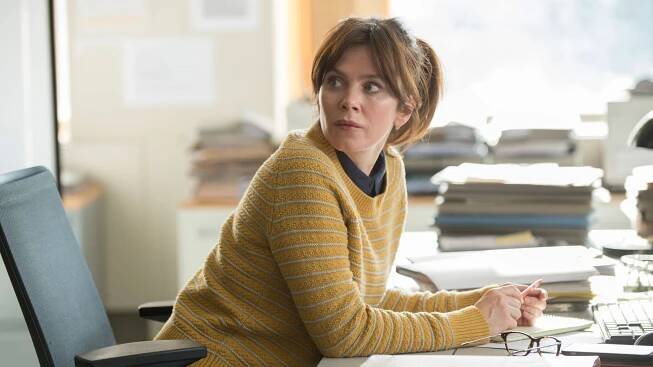 MARCELLA, Anna Friel, (Season 1, Episode 7, aired May 16, 2016). ©Netflix/courtesy Everett Collection