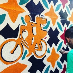 Pro-Cycling Graffiti Slowly Changes the Bike-Unfriendly Beirut - We Love Cycling magazine