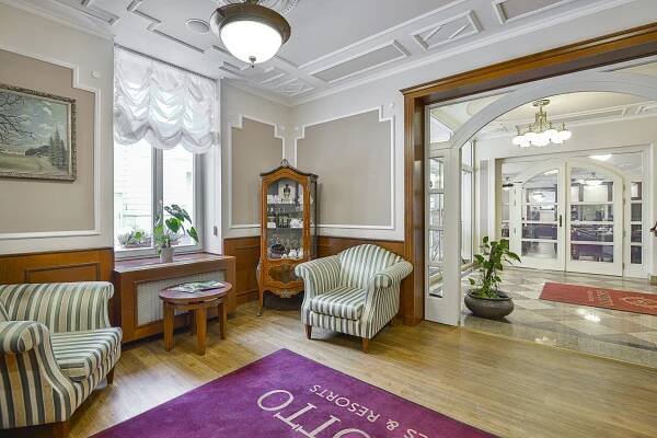 Posezení v ubytování Residence Romanza