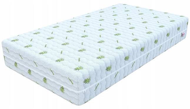 Pěnová matrace VITERBO ALOE VERA 80x200 cm s VISCO paměťovou pěnou 13 cm