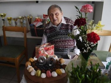 Svoje devadesátiny oslavil Jiří Čechura s celým městem
