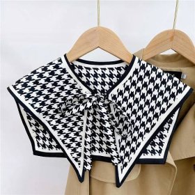 Falešné límce pro ženy Odepínatelná klopa Košile Mašle Malý šátek Dívčí letní šaty Falešný límec Neckwear Cape