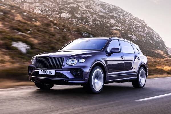 A Bentley Bentayga EWB.