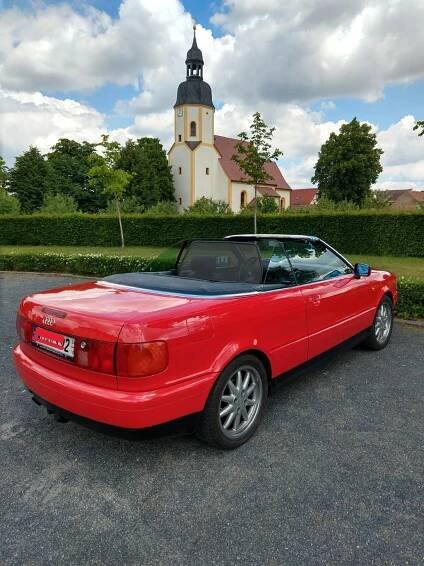 Audi Cabriolet 1.8-Schaltung, sehr gepflegtes Auto - Audi Cabriolet: 1.8
