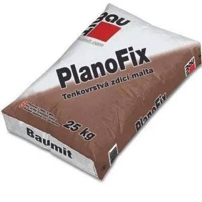 AKCE BAUMIT PlanoFix tenkovrstvá zdící malta 25kg (54) | Suché směsi a stavební chemie malty a cementy