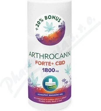 Annabis Arthrocann Forte CBD+ 1800mg masážní gel 75 ml