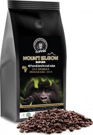 Mountain Gorilla Coffee Uganda Bududa zrnková 250 g od 283 Kč