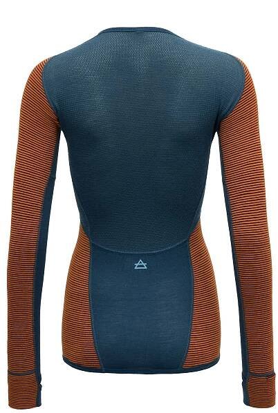DEVOLD Tuvegga Merino Shirt Woman 250g/190g, Flame, L | kubicasport.eu