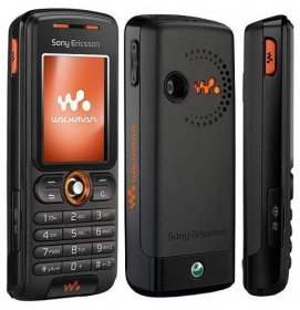 Mobilní telefon Sony-Ericsson W200i, černý (Rhythm Black) | KASA.cz