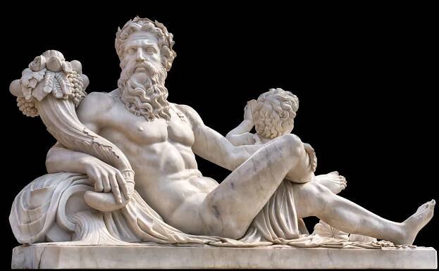 Zeus-statue-cornucopia