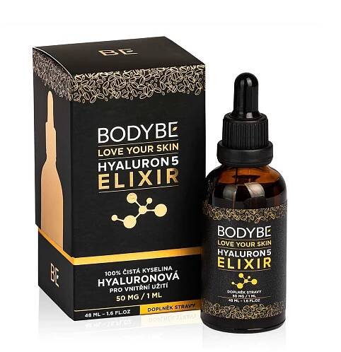 HYALURON 5 ELIXIR – 5% Kyselina hyaluronová pro vnitřní užití - 50ml