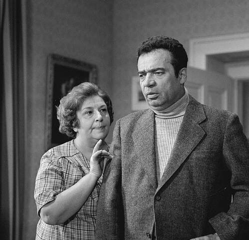 Arabela - Petrovo zmizení - Z filmu - Stella Zázvorková, Vladimír Menšík