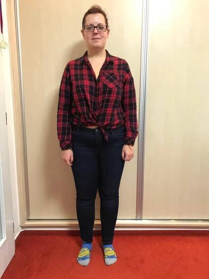 Terezka Báčová 23 let po 6 měsíčním programu zhubla 12 Kg