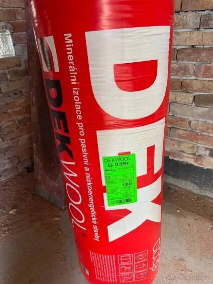 Tepelná izolace DEKWOOL G 039r 160 mm - Kutná Hora