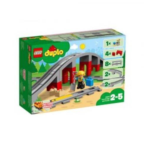 LEGO® DUPLO 10872 Doplňky k vláčku – most a koleje