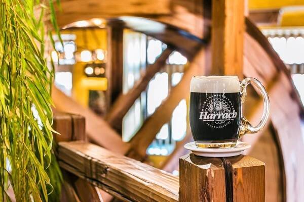 Naše jídlo a pivo Harrach | Hotel, pivovar, restaurace - Jelínkova vila, Velké Meziříčí