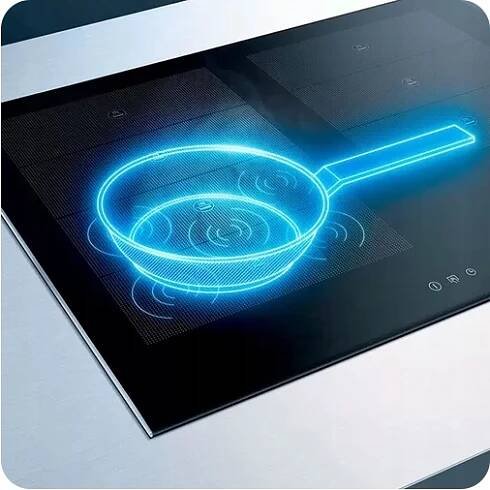 Indukční varná deska SIEMENS EX975LVV1E 90 cm montáž na desku Výška výrobku 5.1 cm