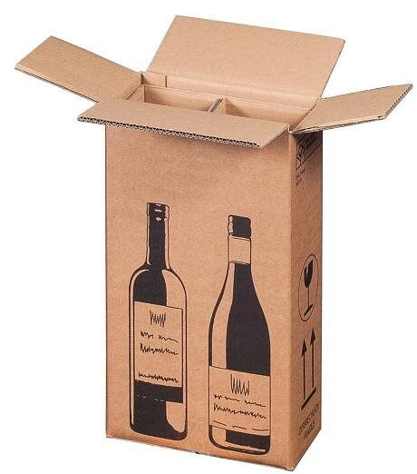 15 ks - Krabice na víno Smart Vinebox, 2 lahve