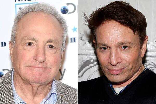 Lorne Michaels and Chris Kattan