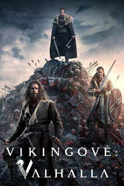 plakát seriálu Vikingové: Valhalla