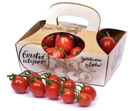 Scuk.cz Cherry rajčata odrůdy Strabena na větvičce, min. 500 g