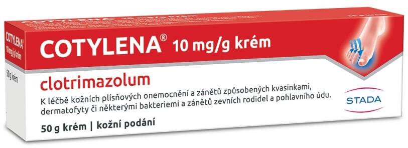 Cotylena 10 mg/g krém 50 g