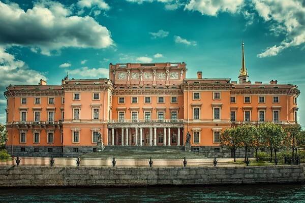 Mikhailovsky (engineering) castle. St. Petersburg. Russia. Photo Andrey Vasilyev. Russian architecture.