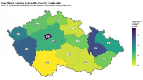 Koronavirus v Česku v grafech a mapách: šíření nemoci zpomaluje. Prozatím