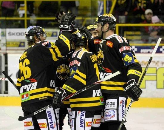 Hokejisté HC Verva Litvínov rozstříleli doma Slávii Praha 4:2