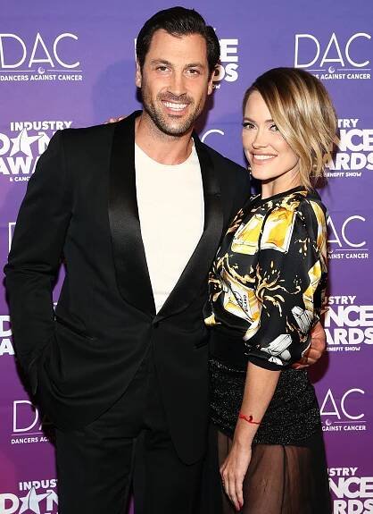 Maksim Chmerkovskiy and Peta Murgatroyd