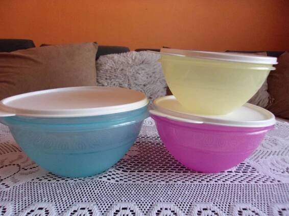 Tupperware - Sada zázračných mís  /v sadě 3 ks/ - Zařízení pro dům a zahradu