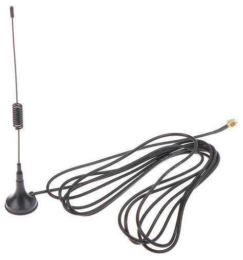GSM 3G Všesměrová Anténa s Magnetickým Podstavcem, 7dBi, 3m Kabel, SMA M