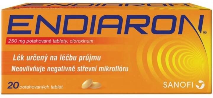 ENDIARON POR 250MG TBL FLM 20