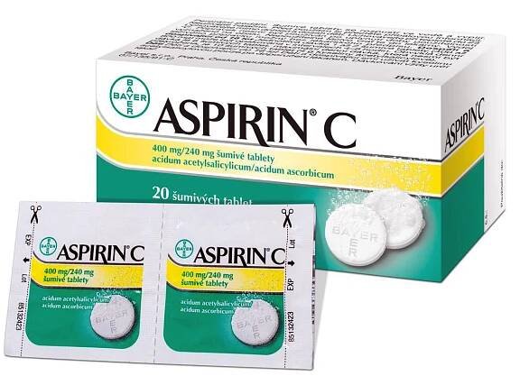 Aspirin C 20 šumivých tablet
