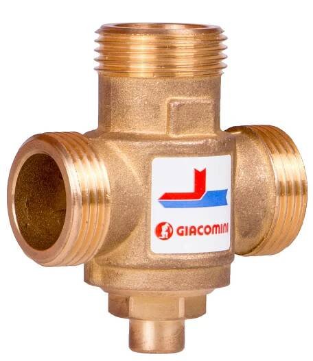 Giacomini R157A Termostatický směšovací ventil pro ochranu kotlů před nízkoteplotní korozí 
