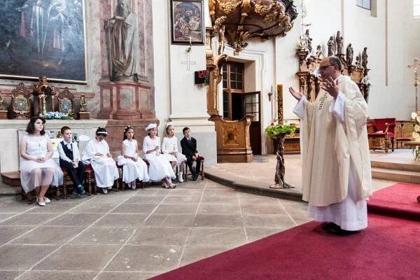 První svaté přijímání 2018 | Farnost sv. Markéty v Břevnově